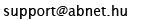 ABnet Technikai support Email